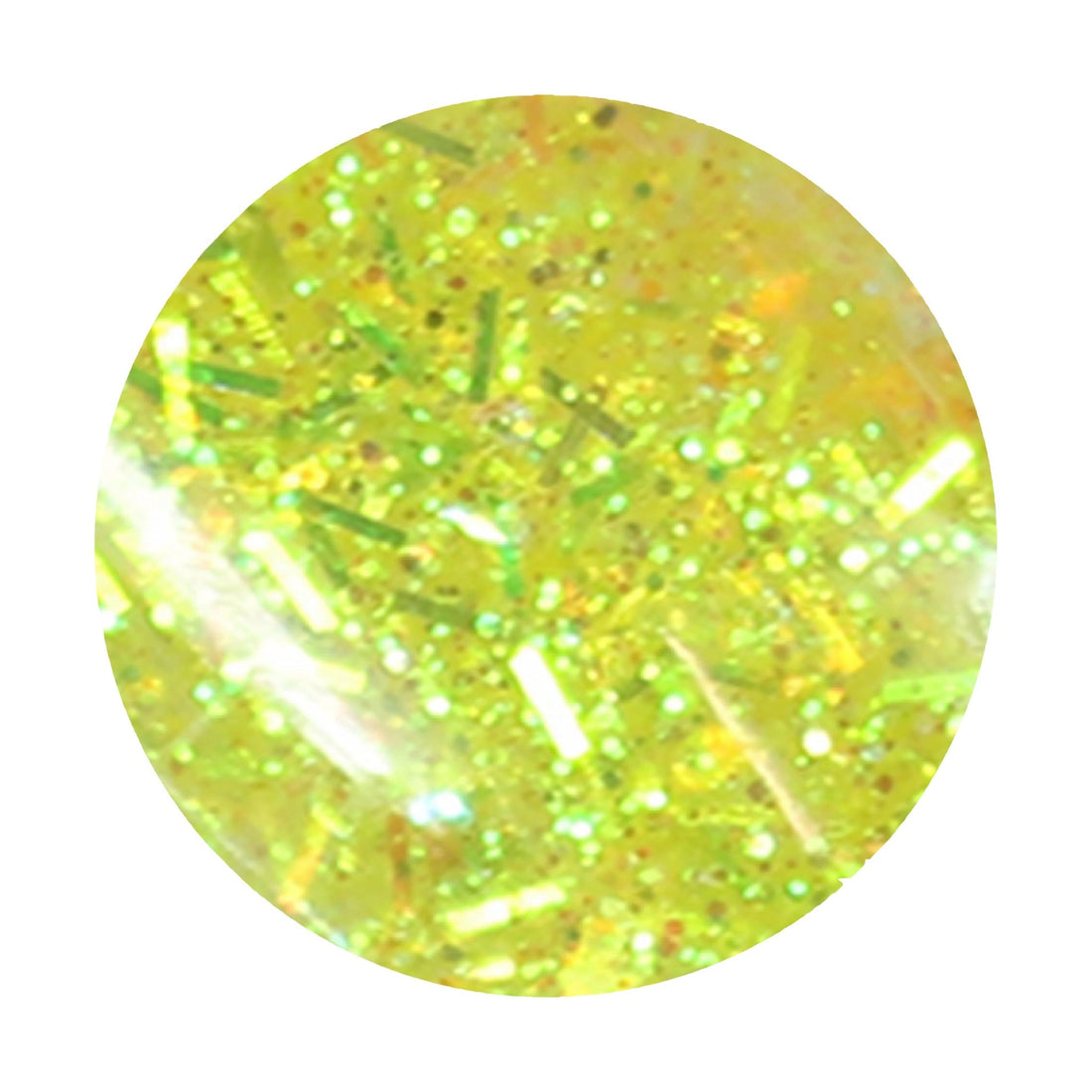 Lemon Sorbet Yellow Glitter Acrylic Nail Powder