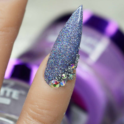 Lilac Sparkle Glitter Acrylic Nail Powder