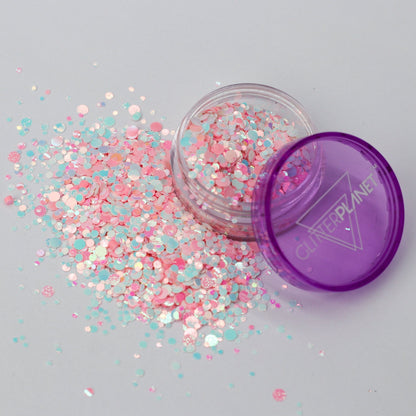 Lola Soft Pink Nail Glitter