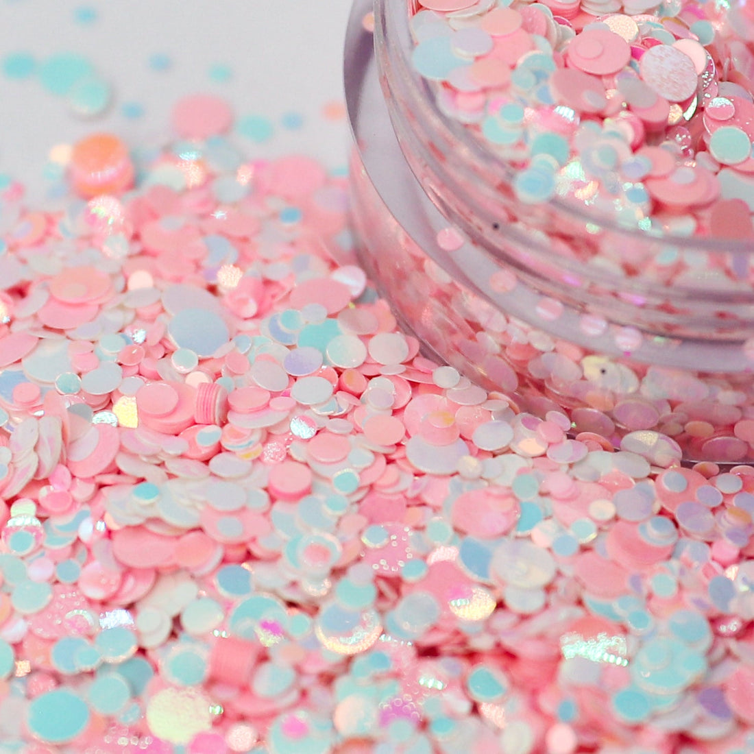 Lola Soft Pink Nail Glitter
