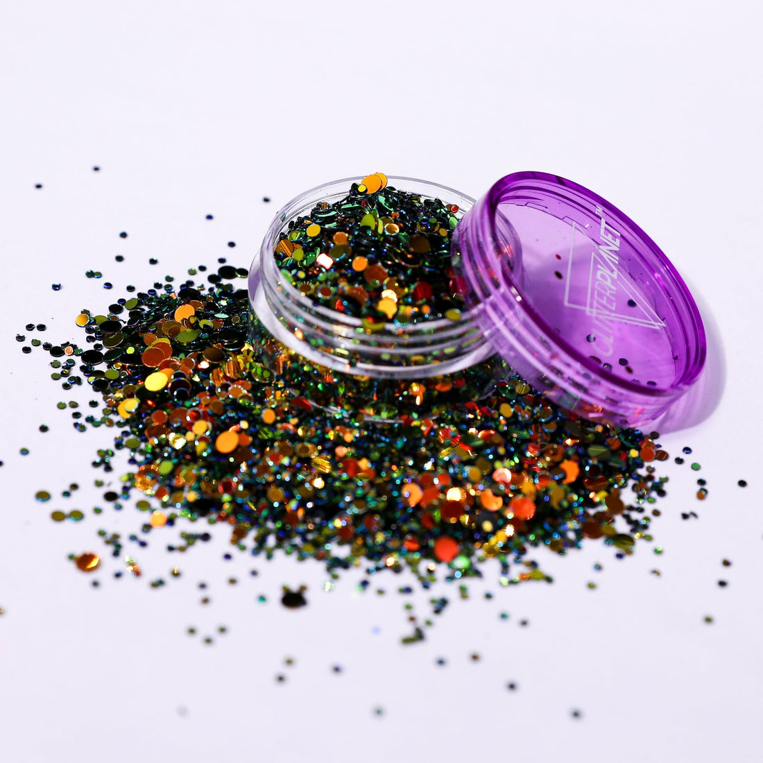 Loose Nail Glitter | Emerald Glow