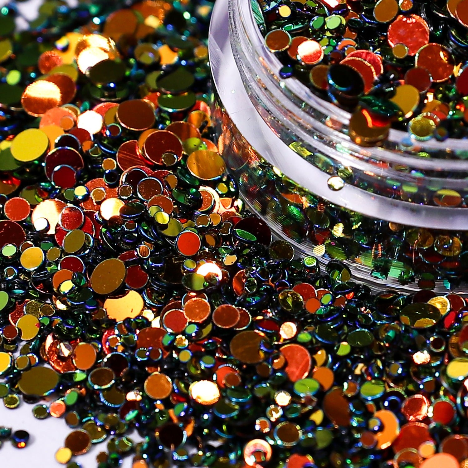 Loose Nail Glitter | Emerald Glow