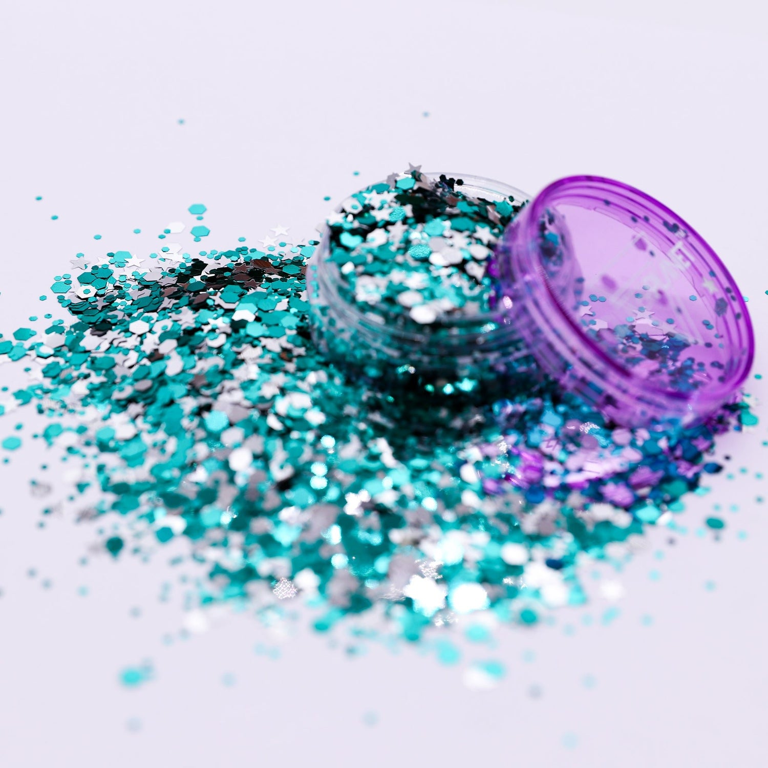 Loose Nail Glitter | Emerald Star