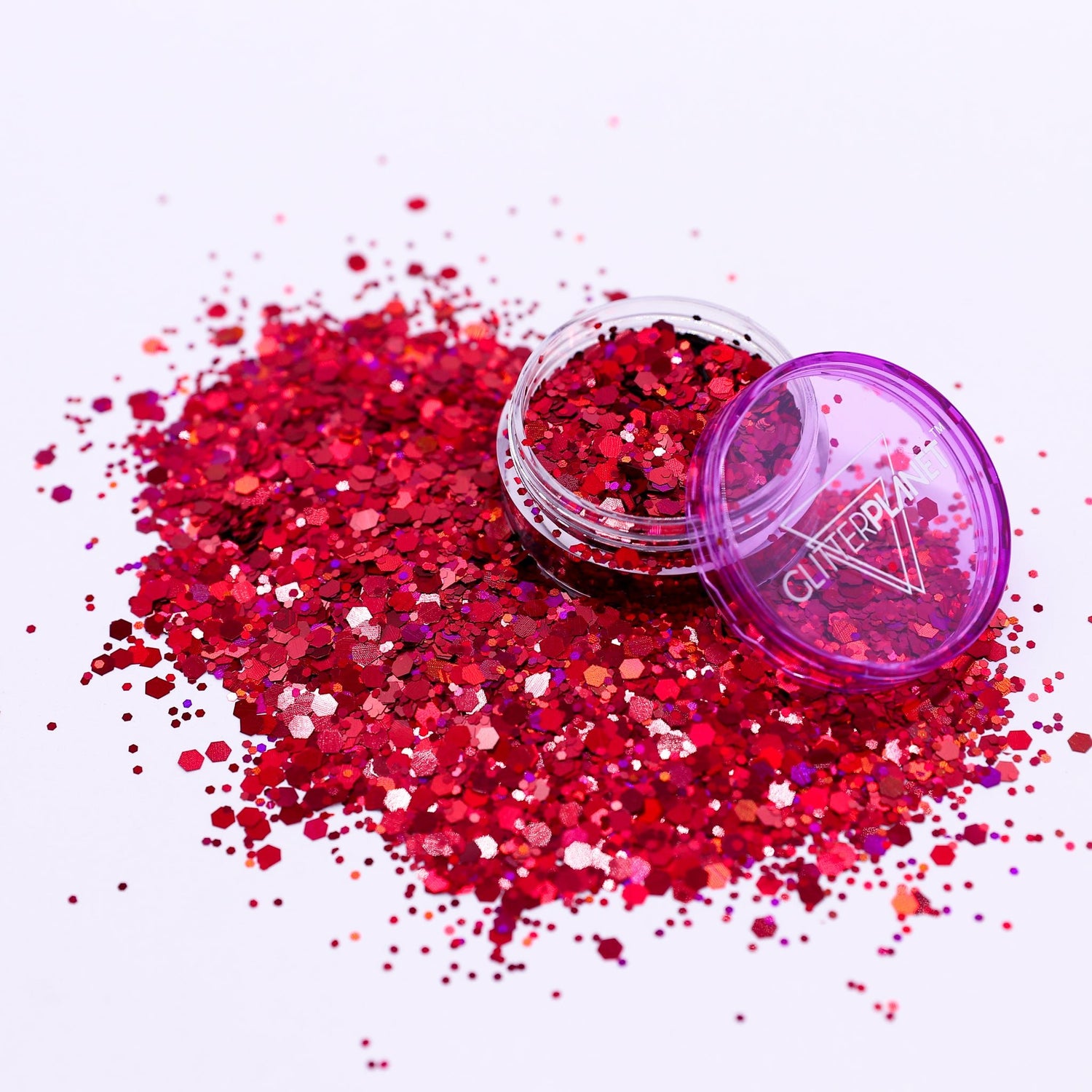 Loose Nail Glitter | Lady In Red