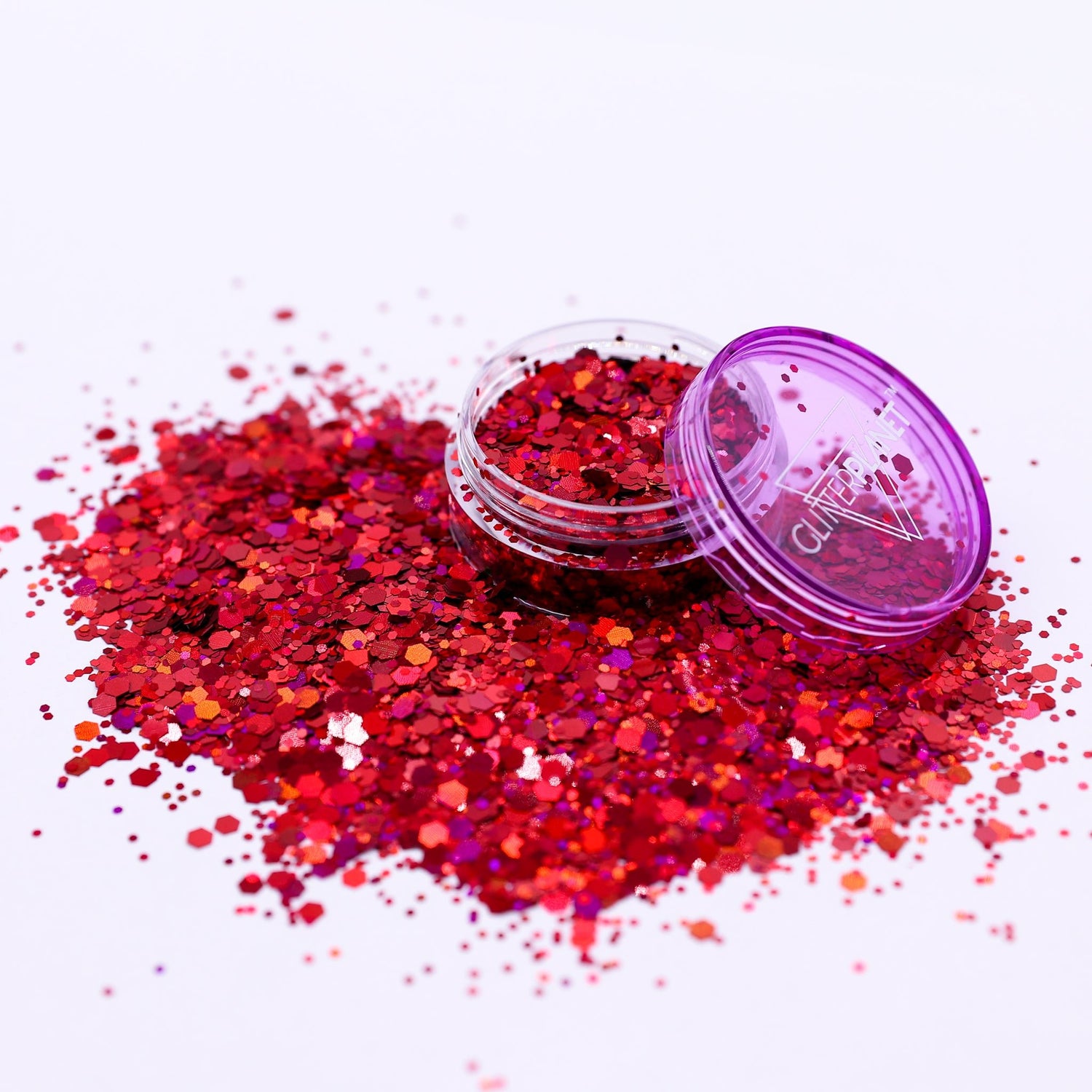 Loose Nail Glitter | Lady In Red