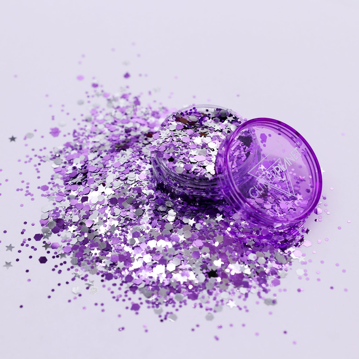 Loose Nail Glitter | Lavender Star