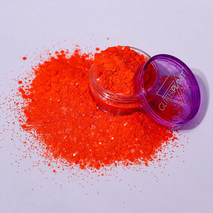 Loose Nail Glitter | Orange Delight