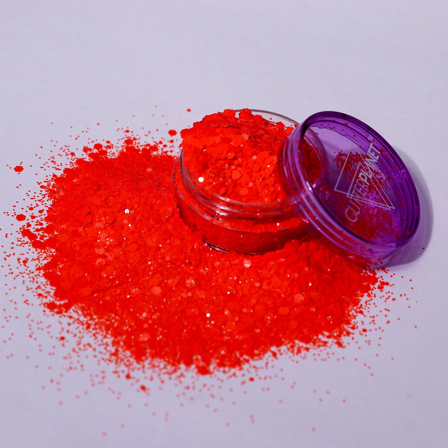 Loose Nail Glitter | Orange Delight