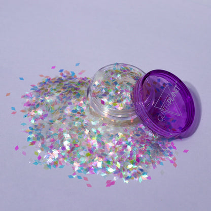 Loose Nail Glitter | Rainbow Diamonds 2mm