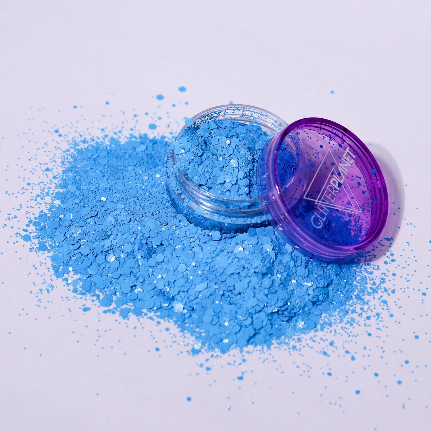 Loose Nail Glitter | Sky Blue Delight