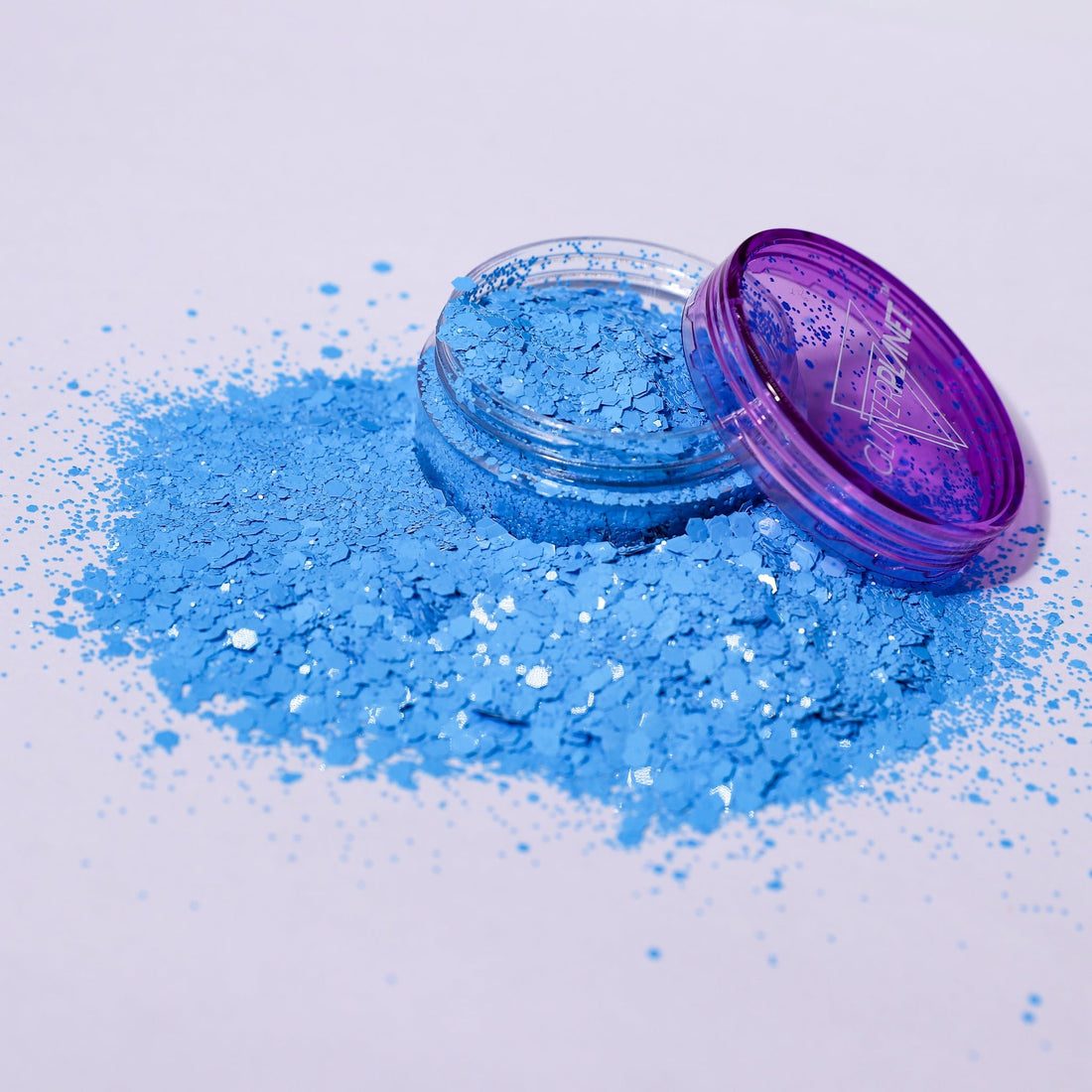 Loose Nail Glitter | Sky Blue Delight