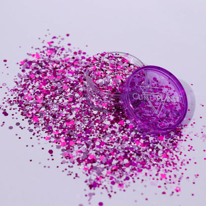 Love Struck Pink Metallic Nail Art Glitter