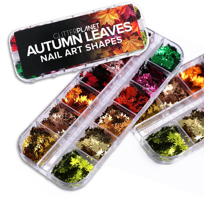 Maple Leaf Nail Art Shapes