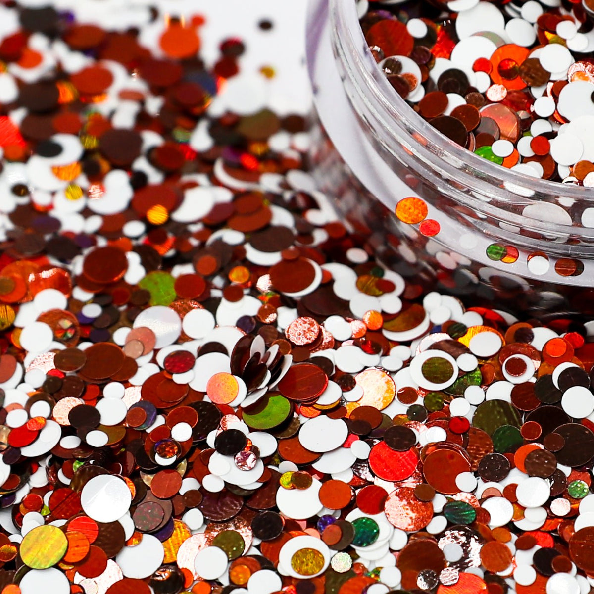 Marshmallow Spice Nail Glitter