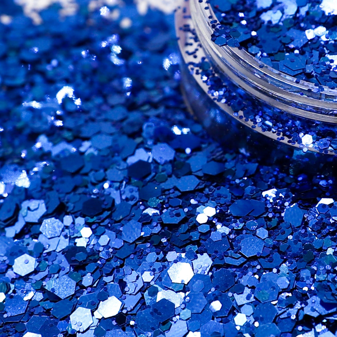 Metallic Cobalt Blue Nail Glitter 5g