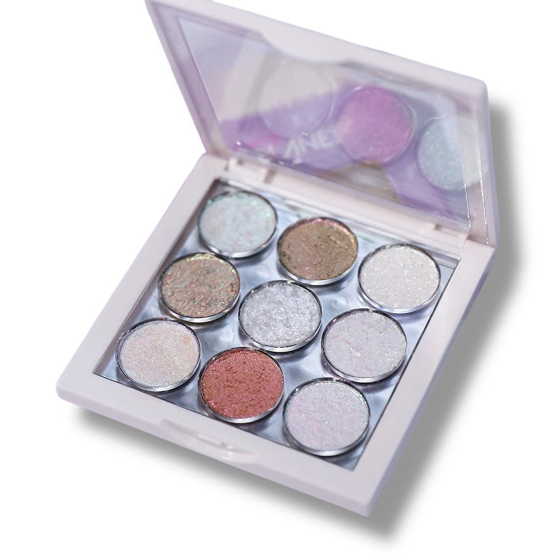 Moonlight Crushed Opal Nail Art Palette 9 Colours