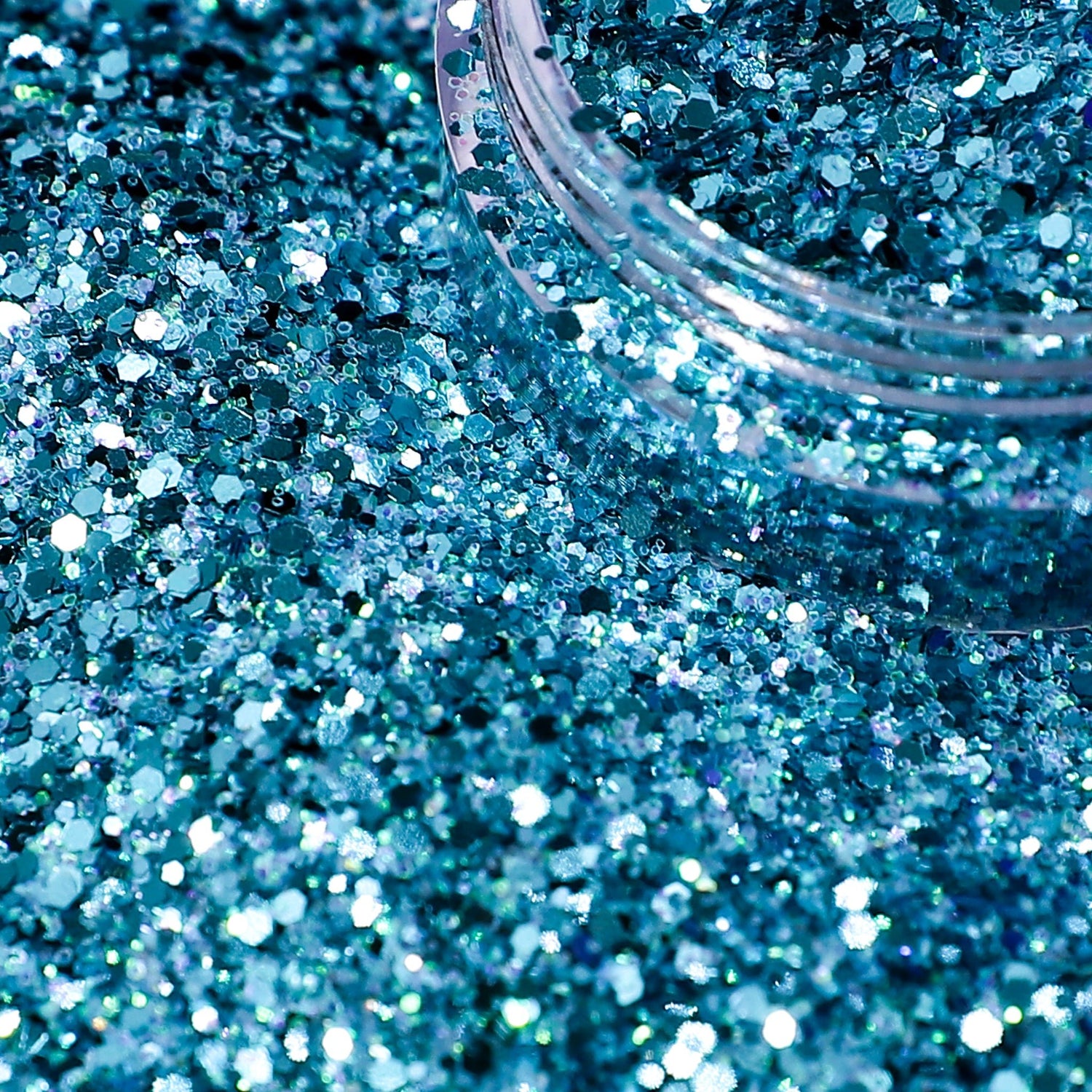 Mr.Frost Metallic Blue Nail Glitter 