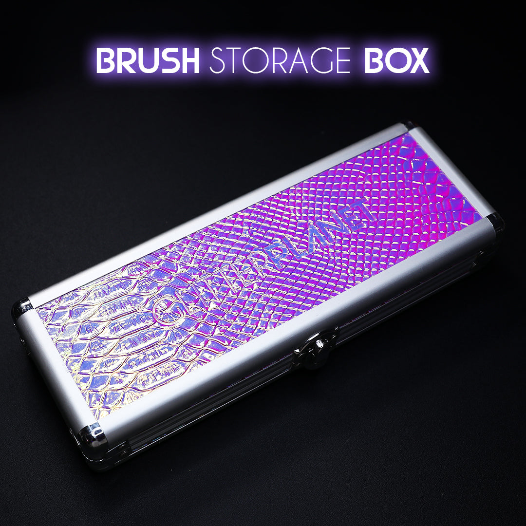 Glitter Planet Nail Brush Storage Box