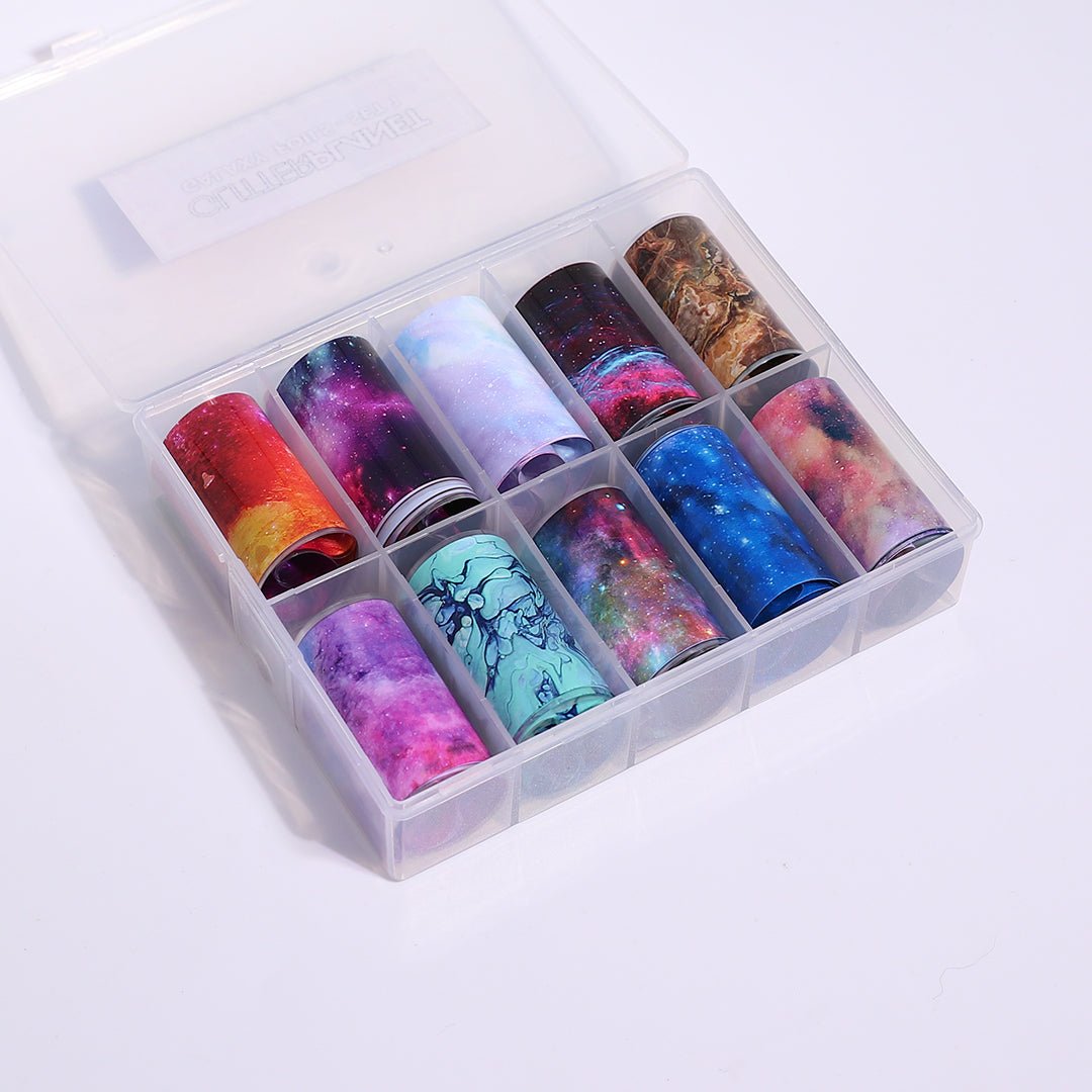 Nail Art Foil | Galaxy set 1 - 10pcs