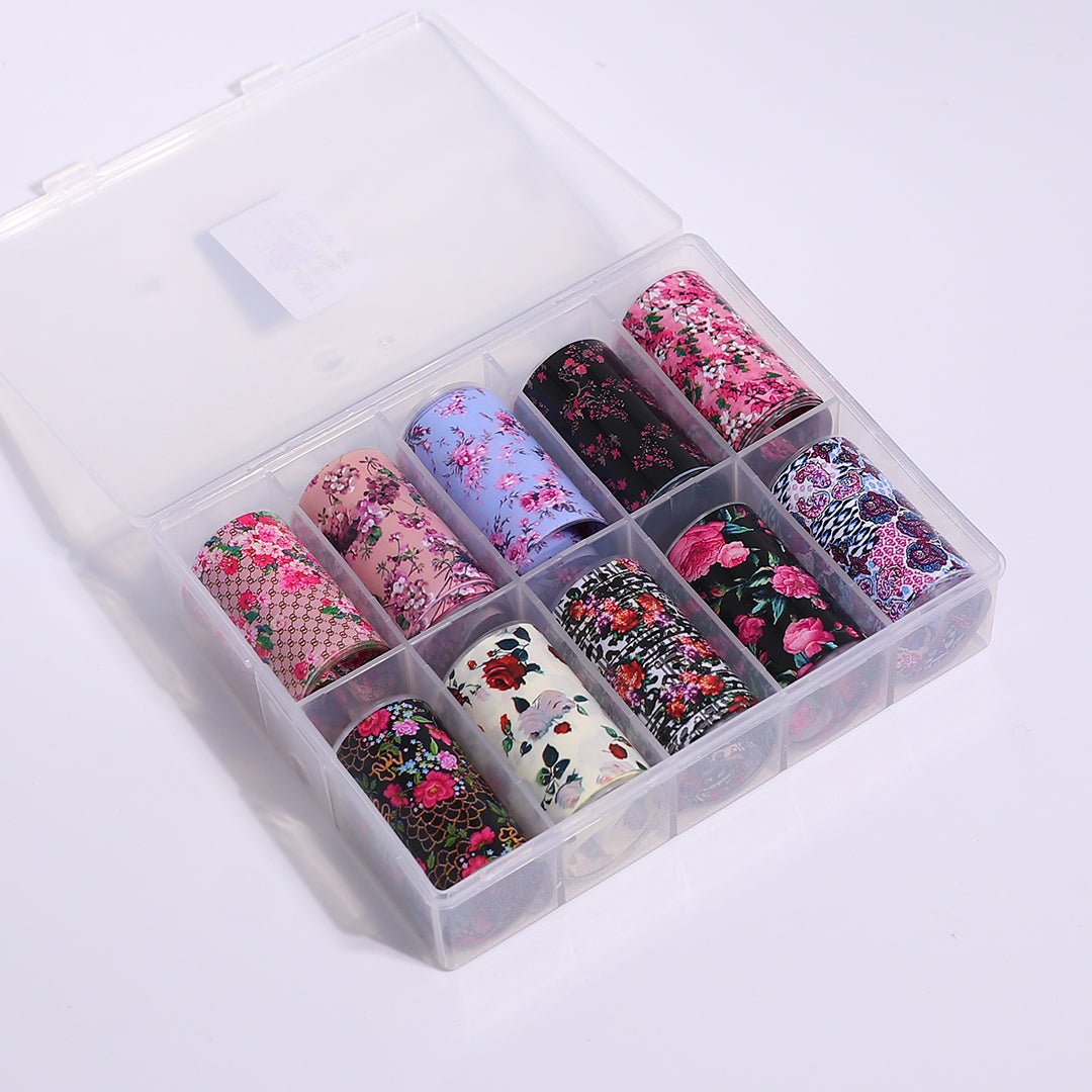Nail Art Foil | Vintage Florals Set 10pcs