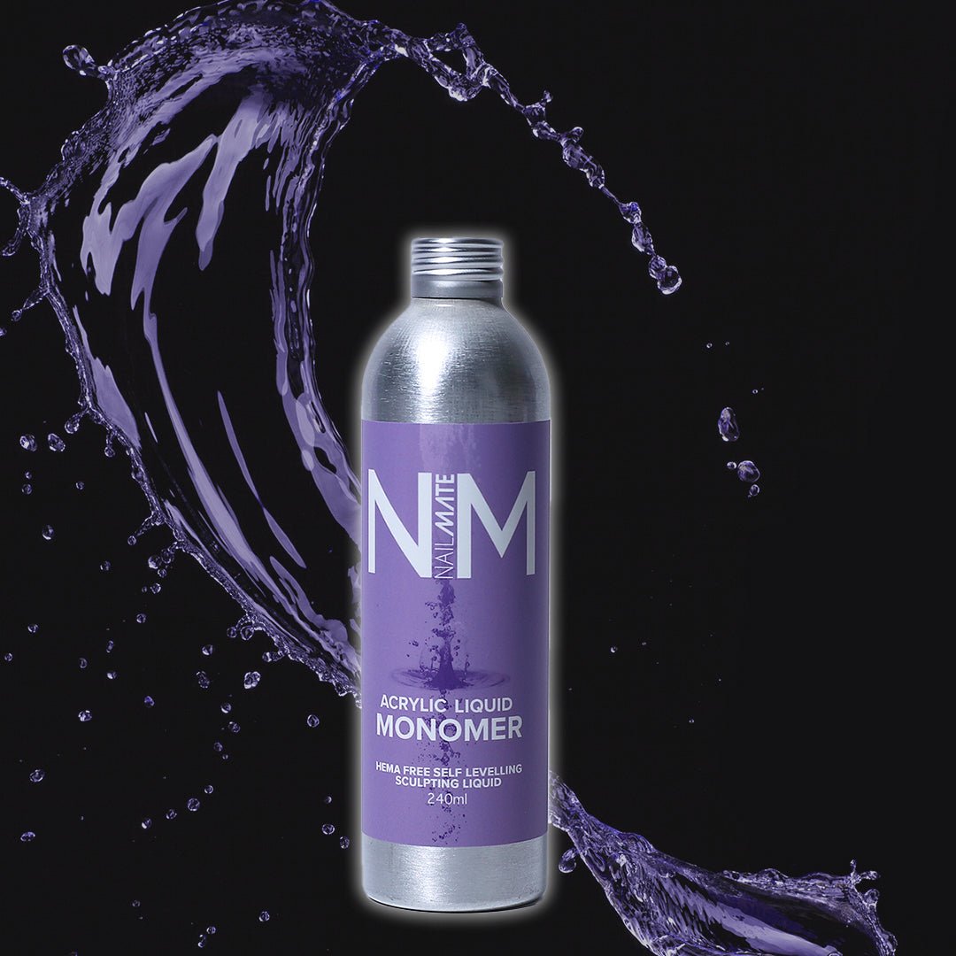 Nail Mate Acrylic Monomer HEMA Free Nail Liquid 240ml