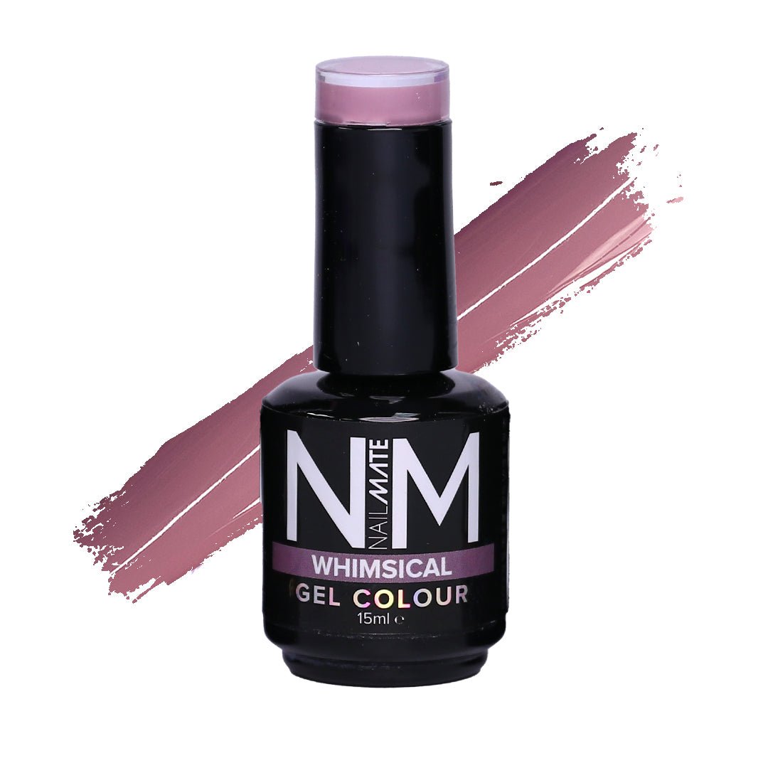 Whimsical Mauve Nude Gel Polish