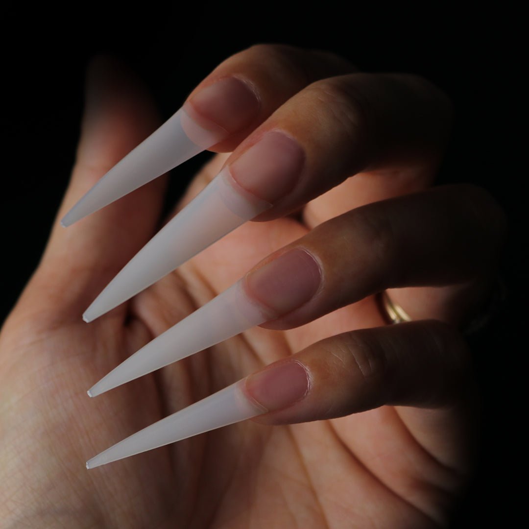 Nail Tips | Easy Tips Natural - Long Stiletto 500pcs