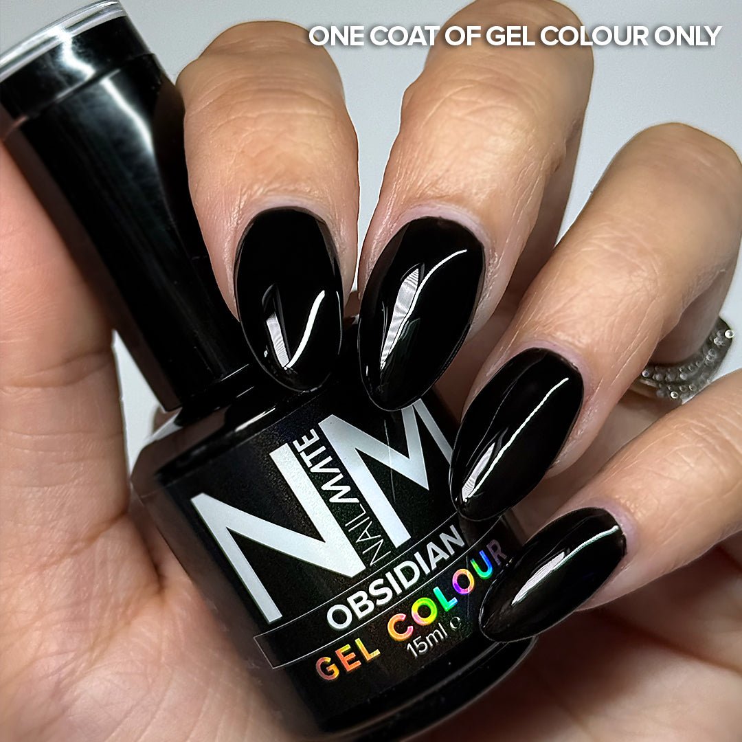 Obsidian Black Gel Polish