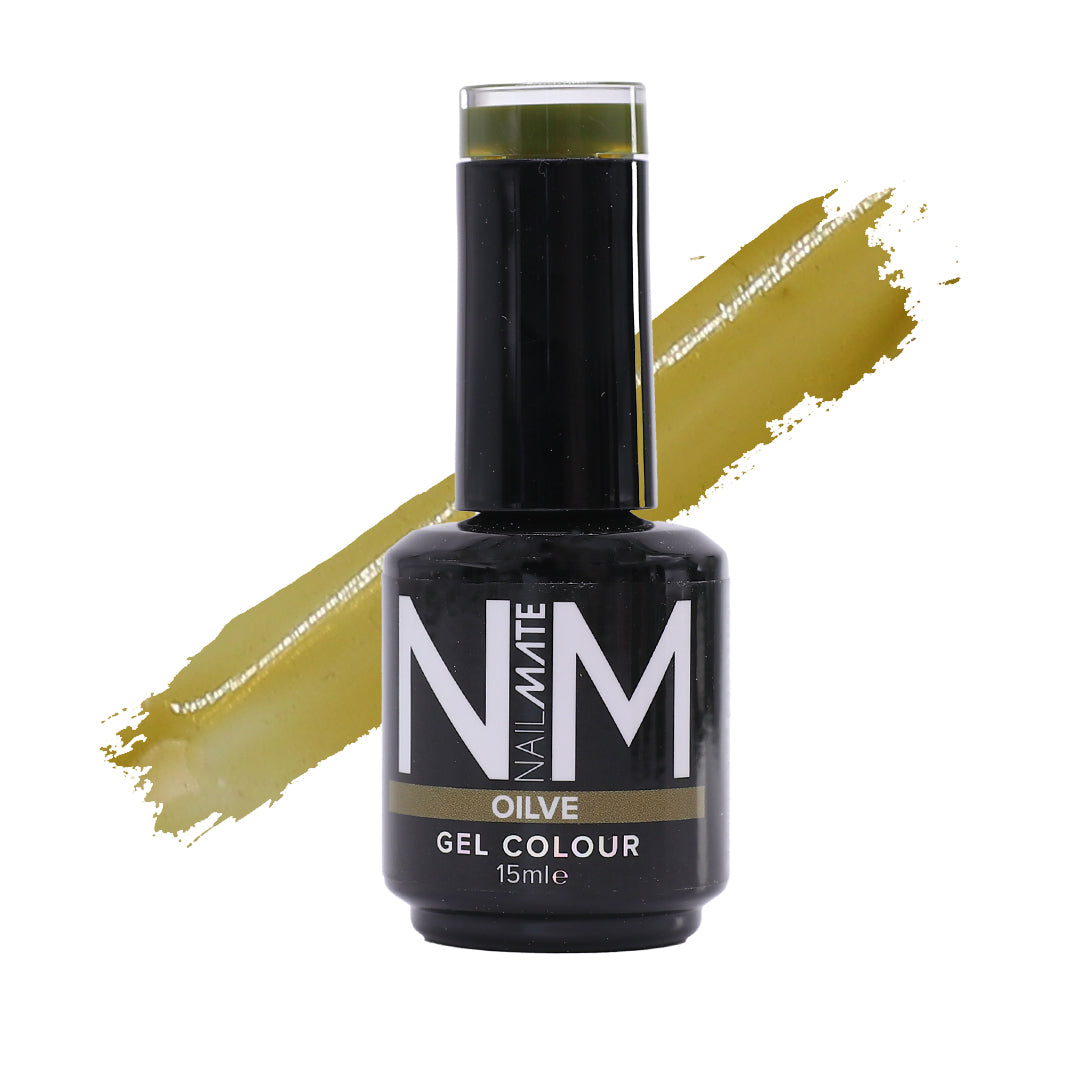 Olive Glass Gel Polish