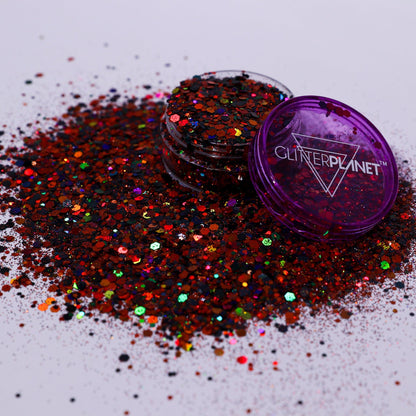 Orange is the new black Holographic Nail Glitter 5g