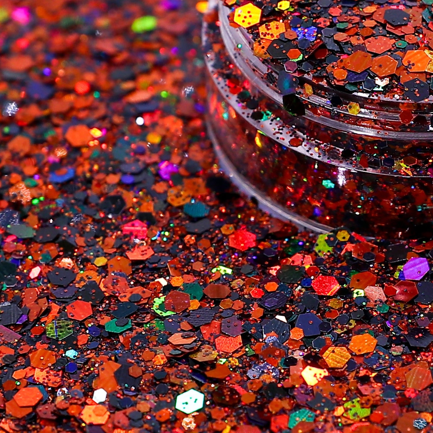 Orange is the new black Holographic Nail Glitter 5g