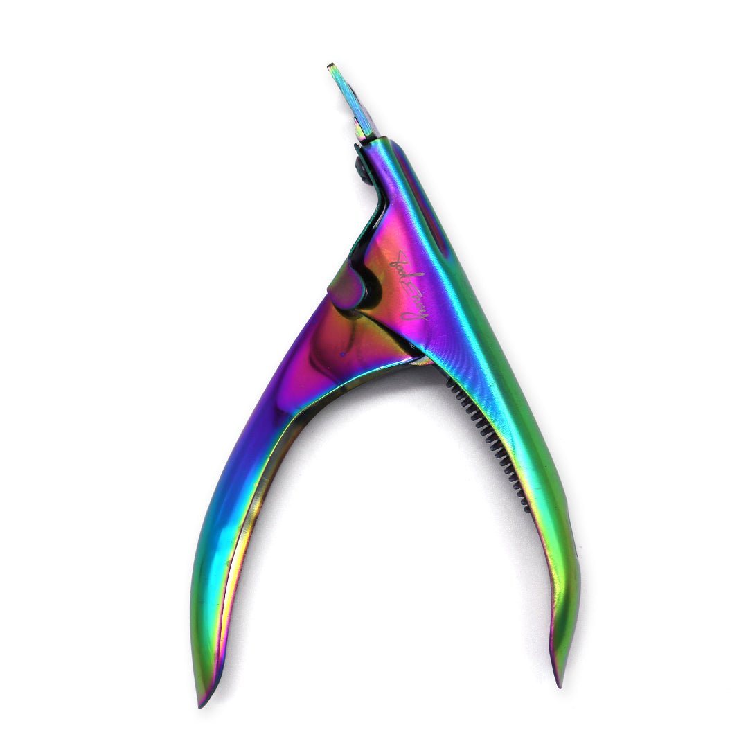 Outer Space Rainbow Coated Nail Tip Cutters