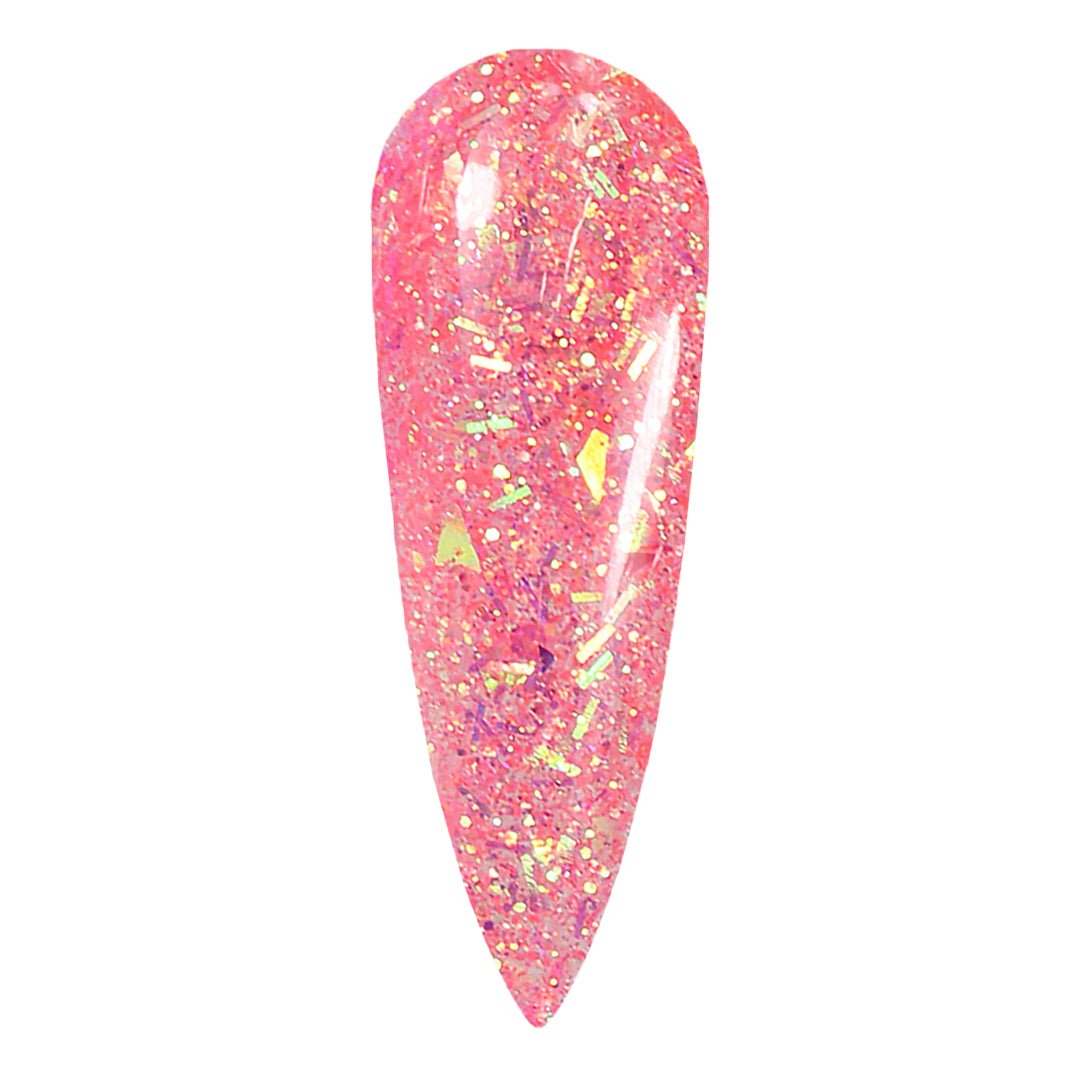 Peach Fizz Glitter Acrylic Powder