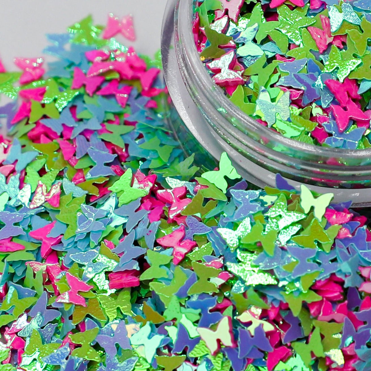 Pearl Butterfly mix Nail Glitter