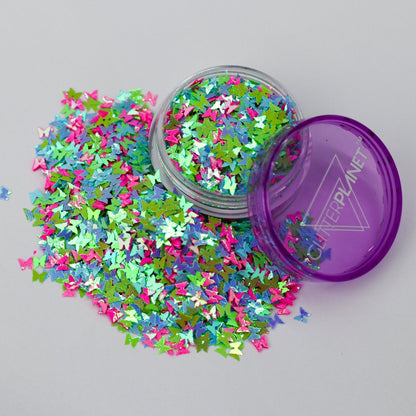 Pearl Butterfly mix Nail Glitter