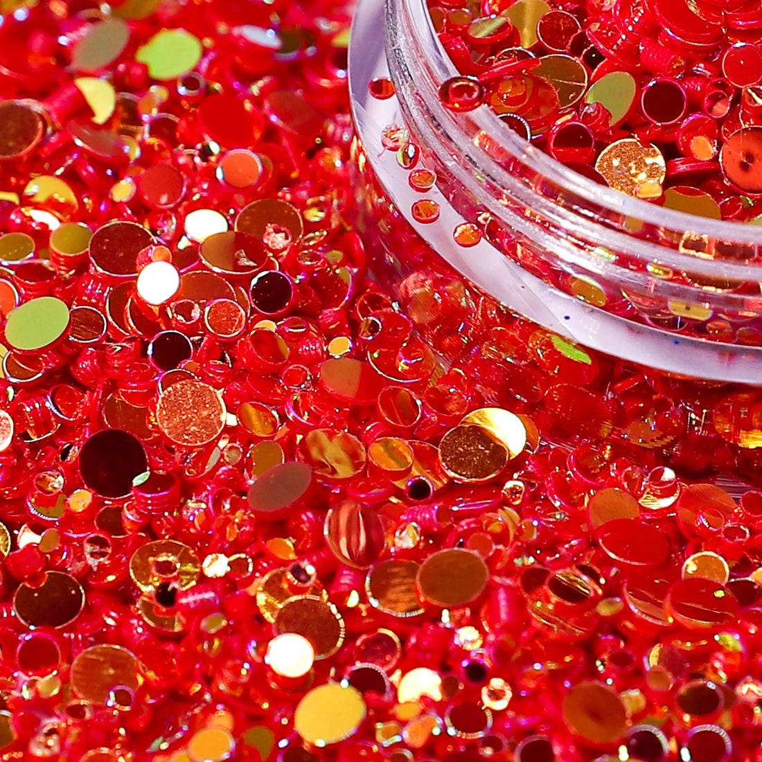  Phoenix | Orange Iridescent Shift Nail Glitter