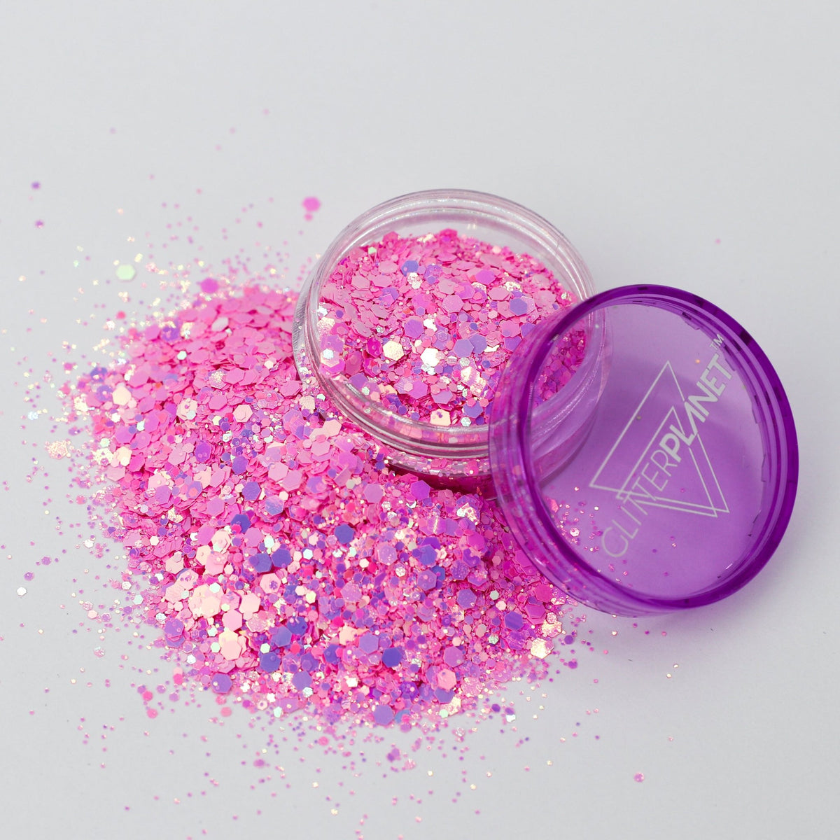 Pink Frosting Nail Glitter