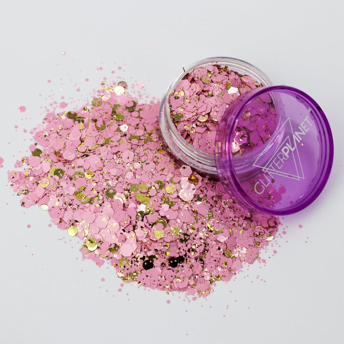 Pink Princess Nail Glitter