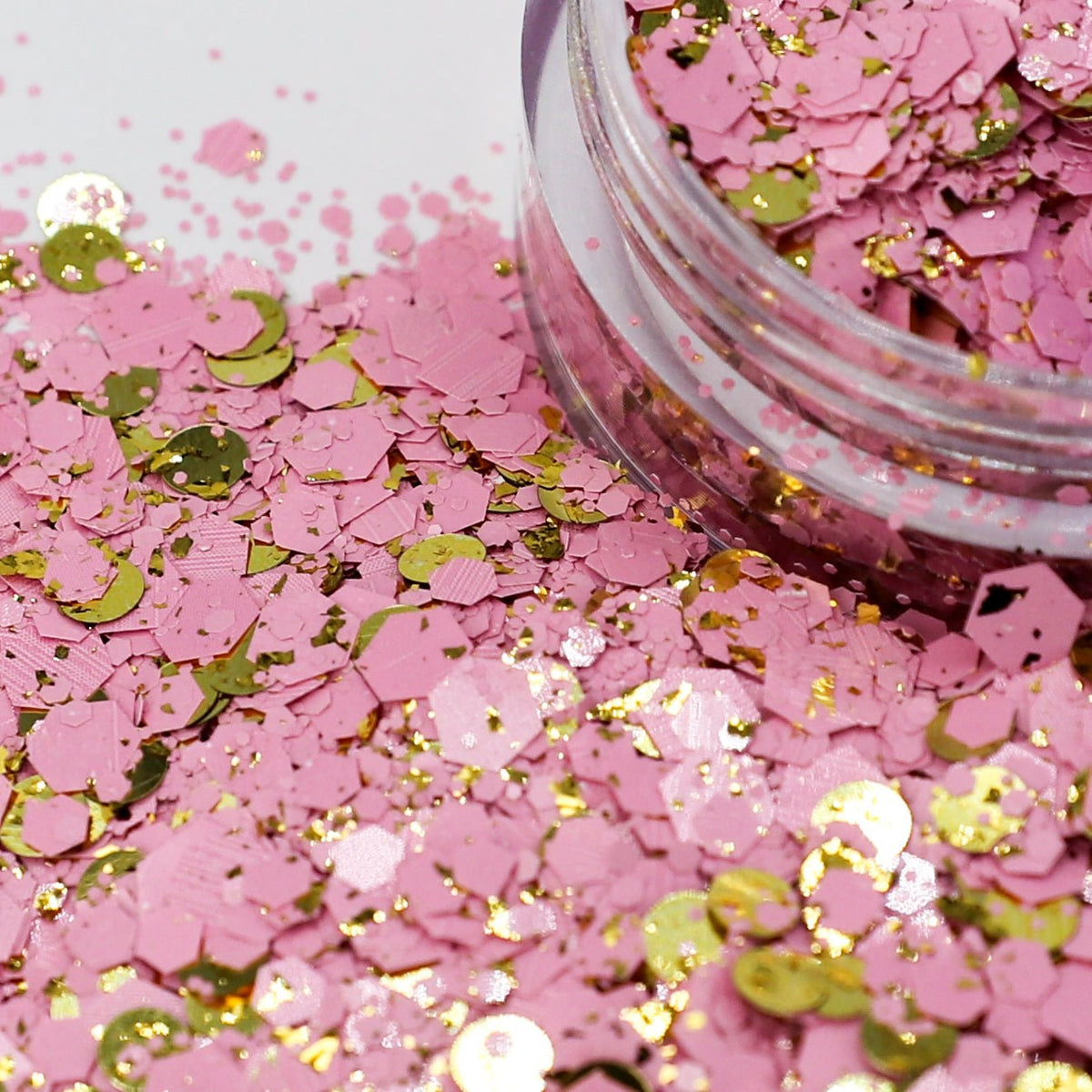 Pink Princess Nail Glitter
