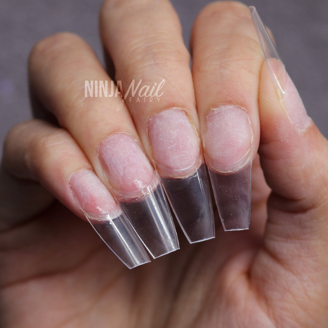 Pointed Almond Nail Tips - 500pcs