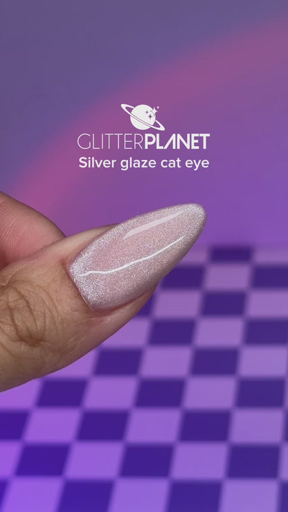 Nail Mate Silver Glaze Cat Eye Gel Polish 15ml