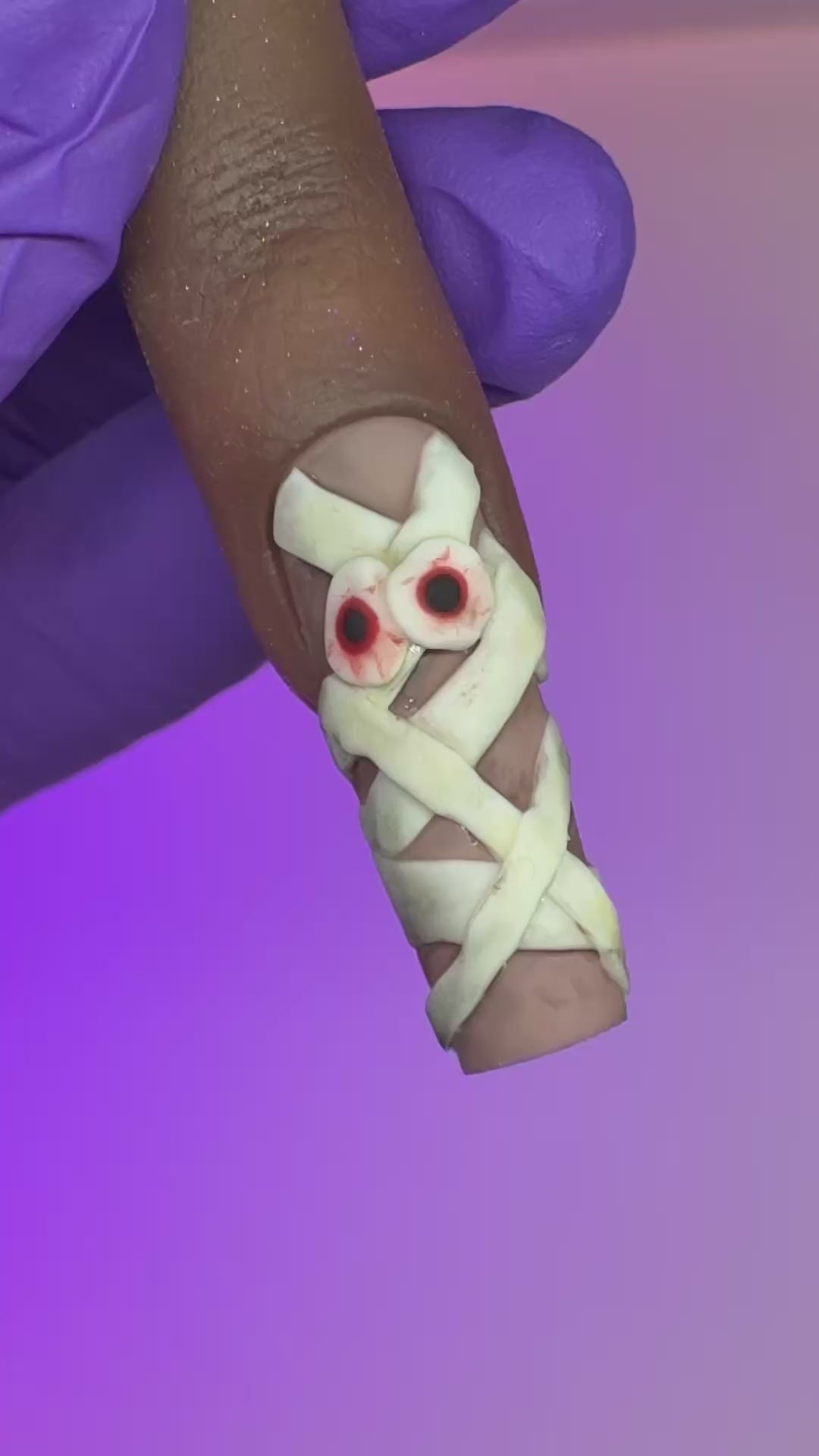 4D White Carving Nail Art Gel