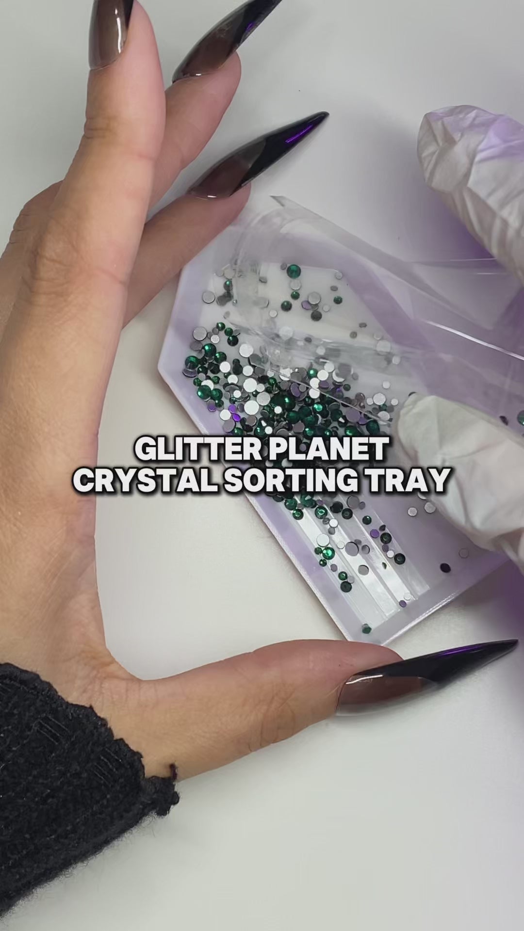 Crystal Sorting Tray for EASY Pick up