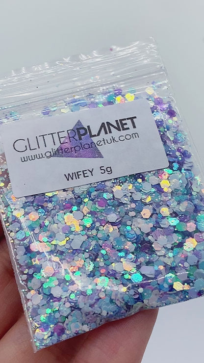 Wifey Lilac Iridescent Loose Glitter 5g