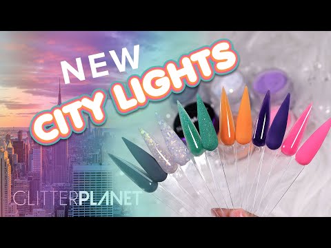 City Lights - 6pcs Acrylic Powder Collection