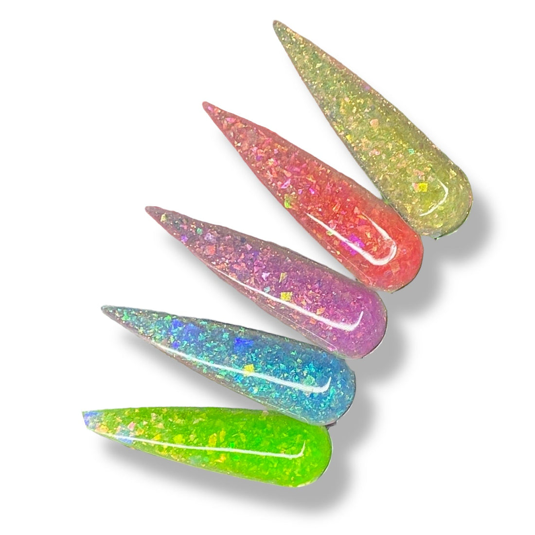 Prismatic Glow in the Dark Acrylic Collection
