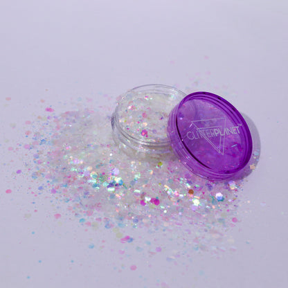 Rainbow Bokeh Multi Iridescent Nail Glitter 5g