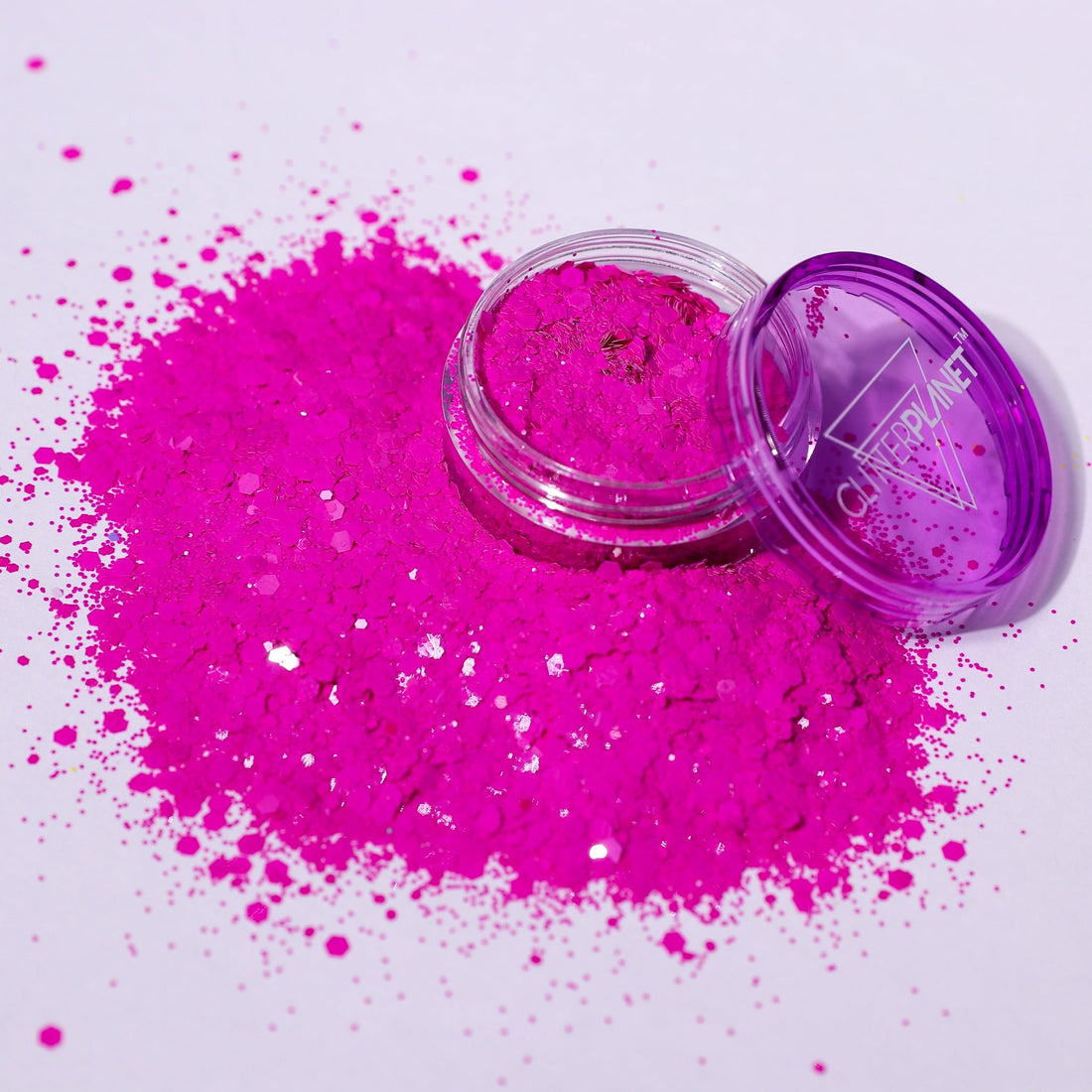 Raspberry Delight Hot Pink Gloss Glitter