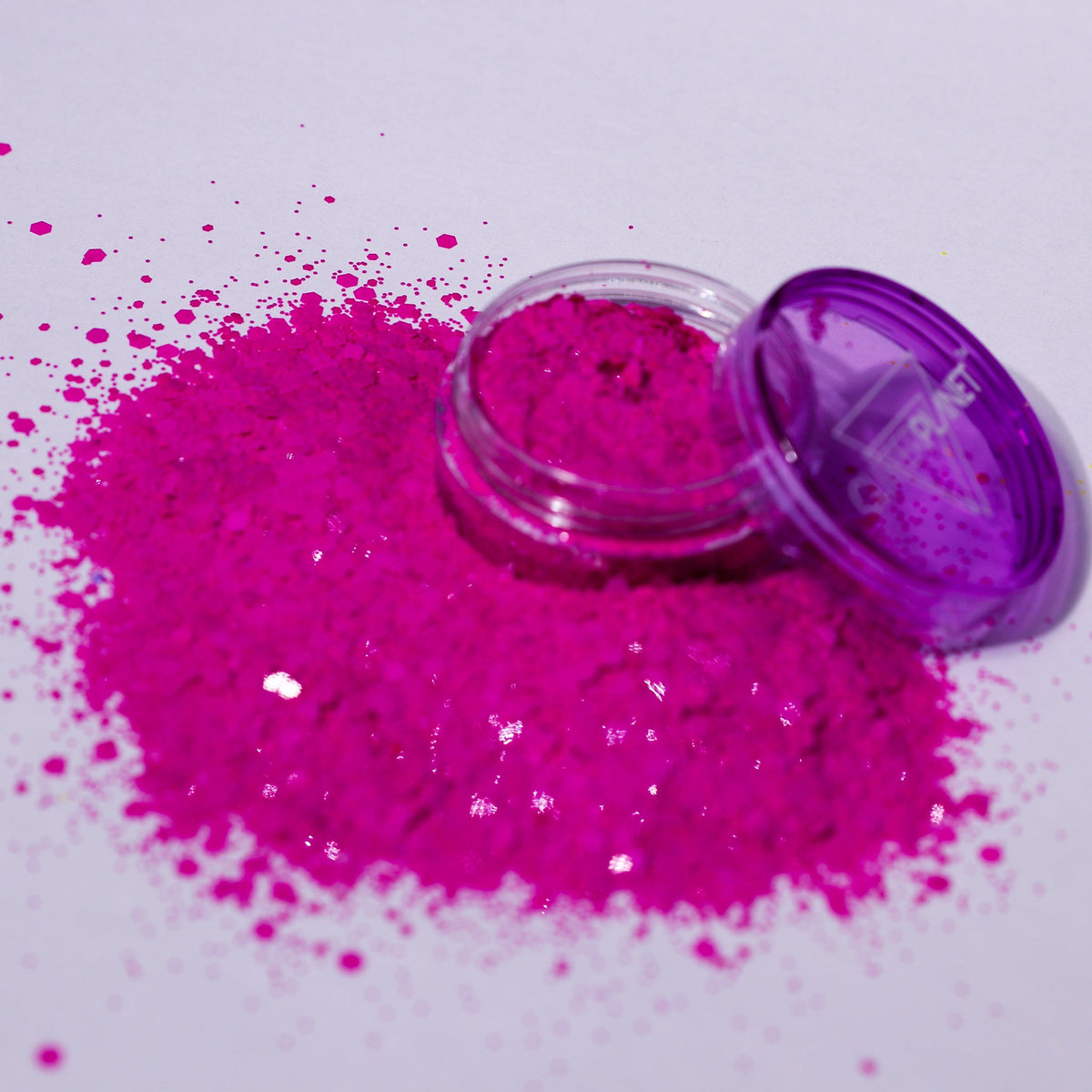 Pink Raspberry Color Gloss Raspberry Delight Hot Pink Gloss Glitter – Glitter Planet