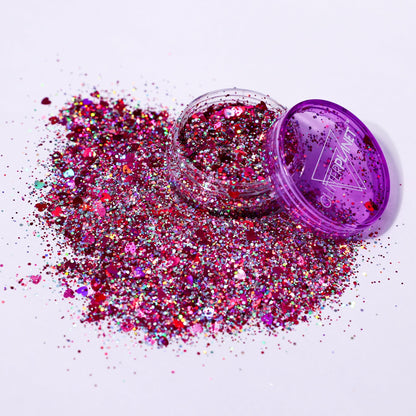 Red Queen Nail Glitter - Tea Party Collection